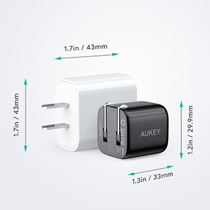 Sạc nhanh Aukey PA-B1 Pro 20W