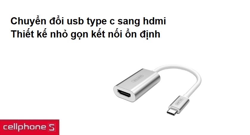 Cáp chuyển đổi Usb Type C sang HDMI