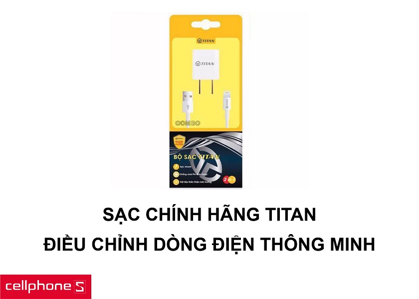Bộ sạc cáp Titan