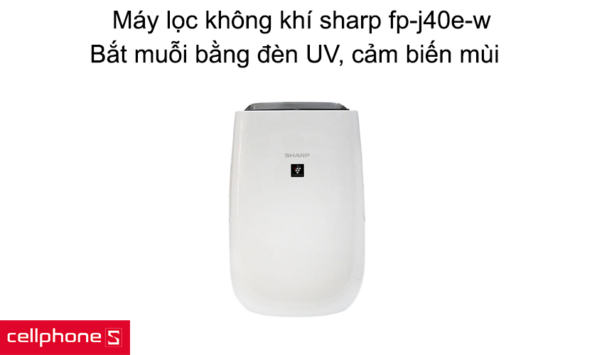 Máy lọc không khí sharp FP-J40E-W