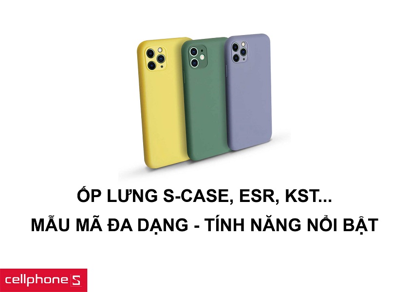 Một số hãng khác (S-Case, ESR, KST, Element,...)