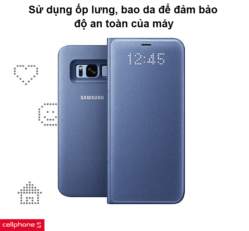Bao da, ốp lưng điện thoại Samsung