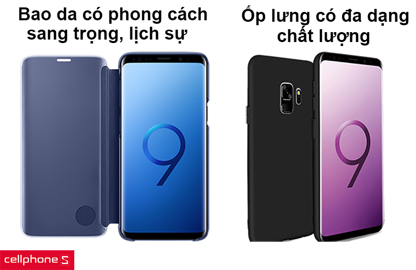 Bao da, ốp lưng điện thoại Samsung