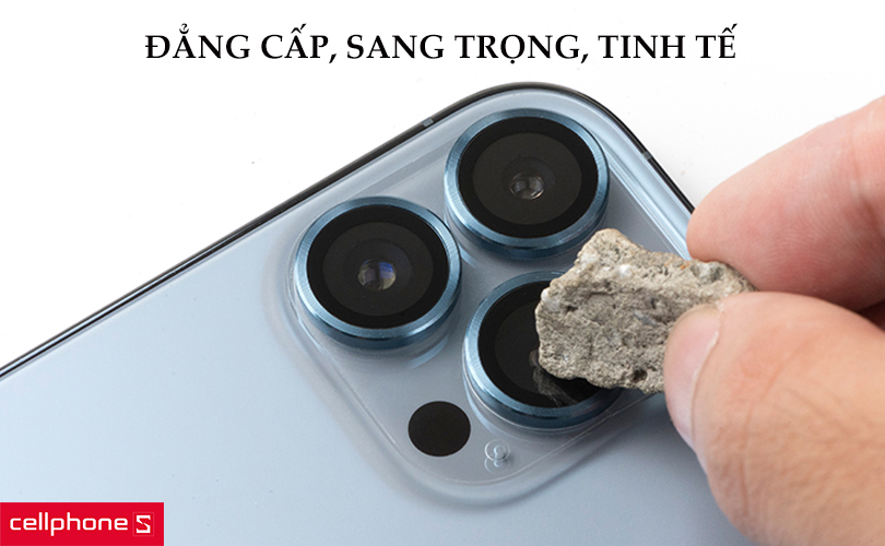 Dán bảo vệ camera cho iPhone 13 Pro / 13 Pro Max Hoda Sapphire chống