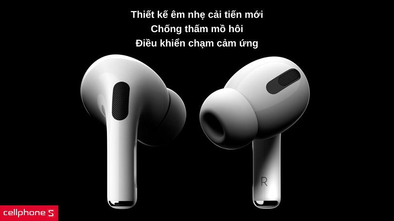 Thiết kế cải tiến tăng độ êm nhẹ khi đeo