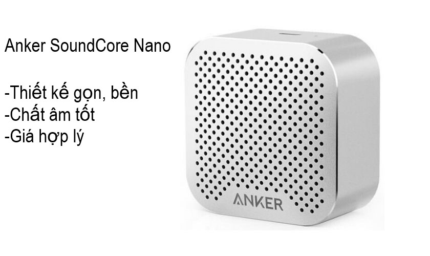 loa-anker-chinh-hang-4 Dòng loa bluetooth Anker SoundCore Nano