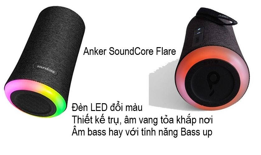 loa-anker-chinh-hang-6 Dòng loa bluetooth Anker SoundCore Flare