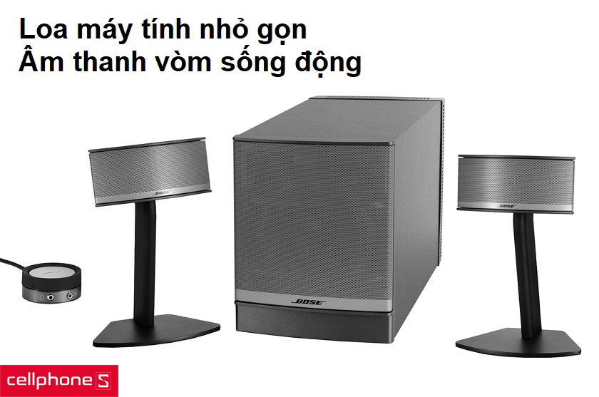 loa-bose-chinh-hang-3 Những dòng loa bose điển hình - Bose companion 5