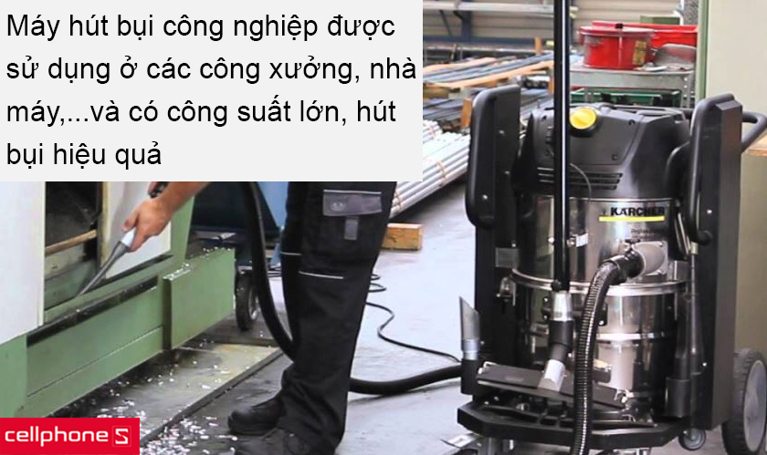 Máy hút bụi công nghiệp