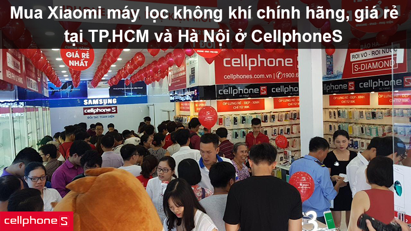 Mua Xiaomi máy lọc không khí chính hãng, giá rẻ ở đâu tại TP.HCM và Hà nội