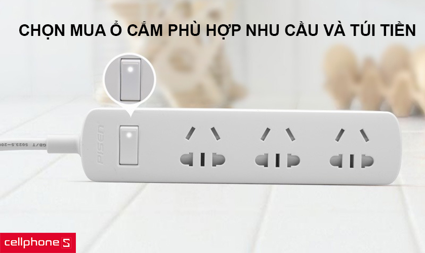 Kinh nghiệm chọn mua ổ cắm điện