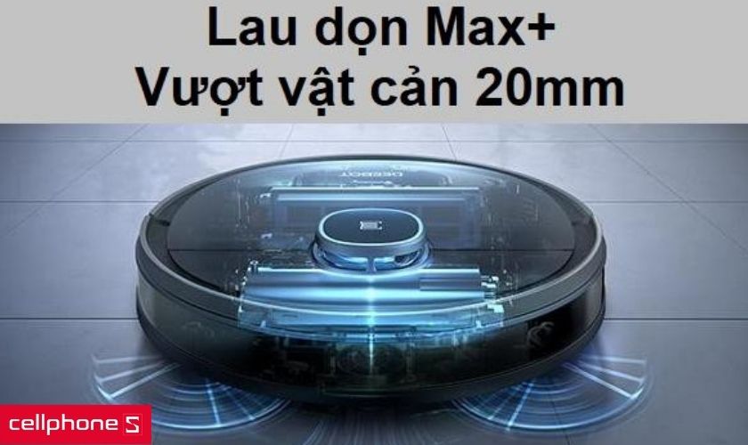 Robot hút bụi Ecovac Deebot OZMO 950
