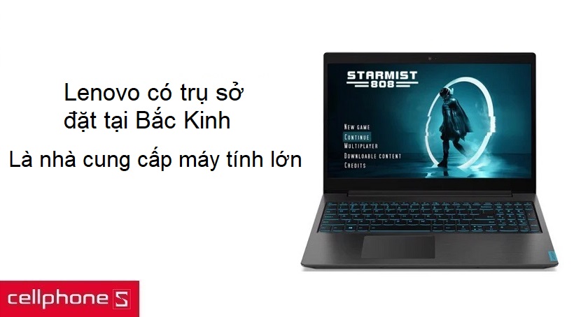 Đôi nét về hãng laptop Lenovo