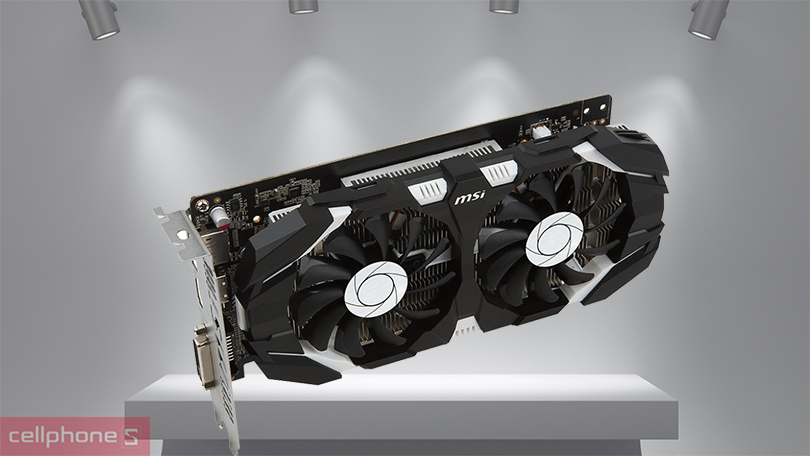 VGA MSI GTX 1050 Ti 4GT OCV1 | Giá rẻ
