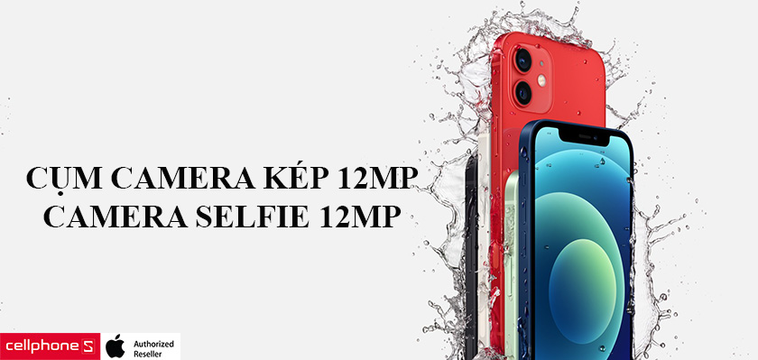 Camera sau cảm biến chính 64MP được trang bị máy quét LiDar