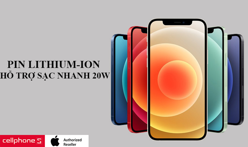 Pin lớn và khả năng sạc nhanh 20W, kể cả sạc không dây