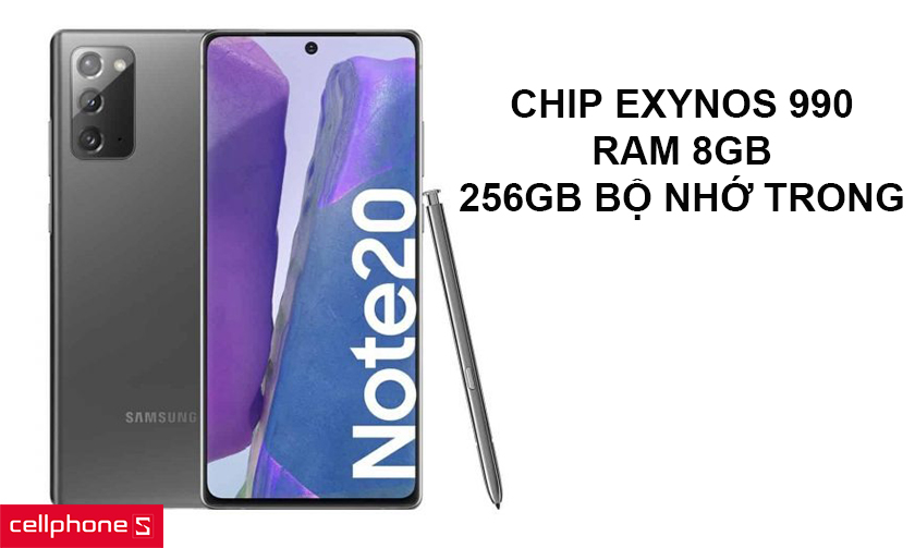 Tốc độ xử lý mạnh mẽ nhờ chip Snapdragon 865+/Exynos 990 và RAM tới 12GB