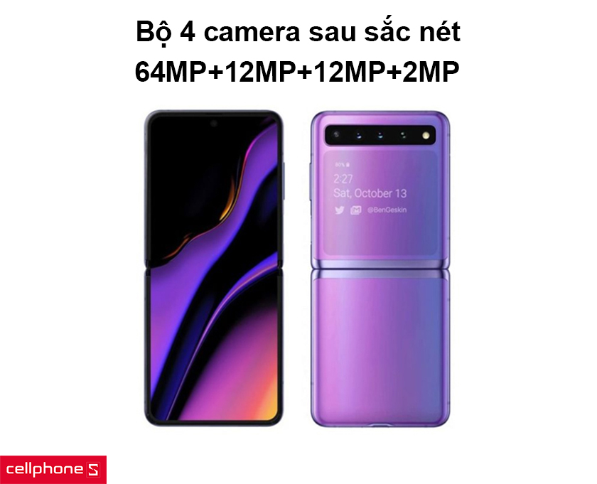Điện thoại Samsung Galaxy Z Flip 2 | Giá rẻ, thu cũ đổi mới
